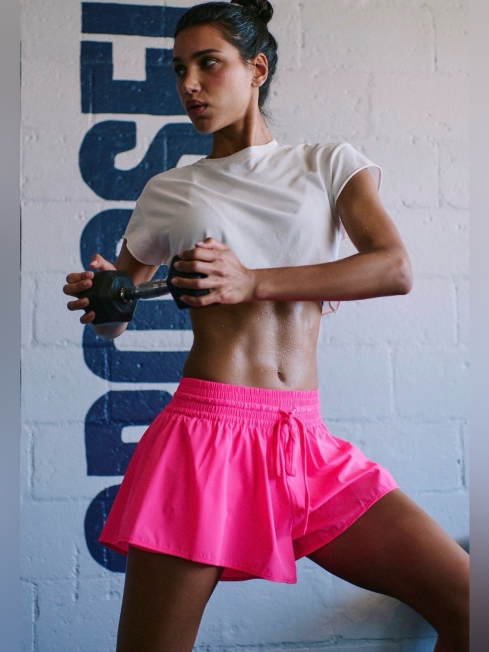 FP MOVEMENT by FREE PEOPLE Wild Bloom 2-in-1 Shorts/ATHLETIC SHORTS